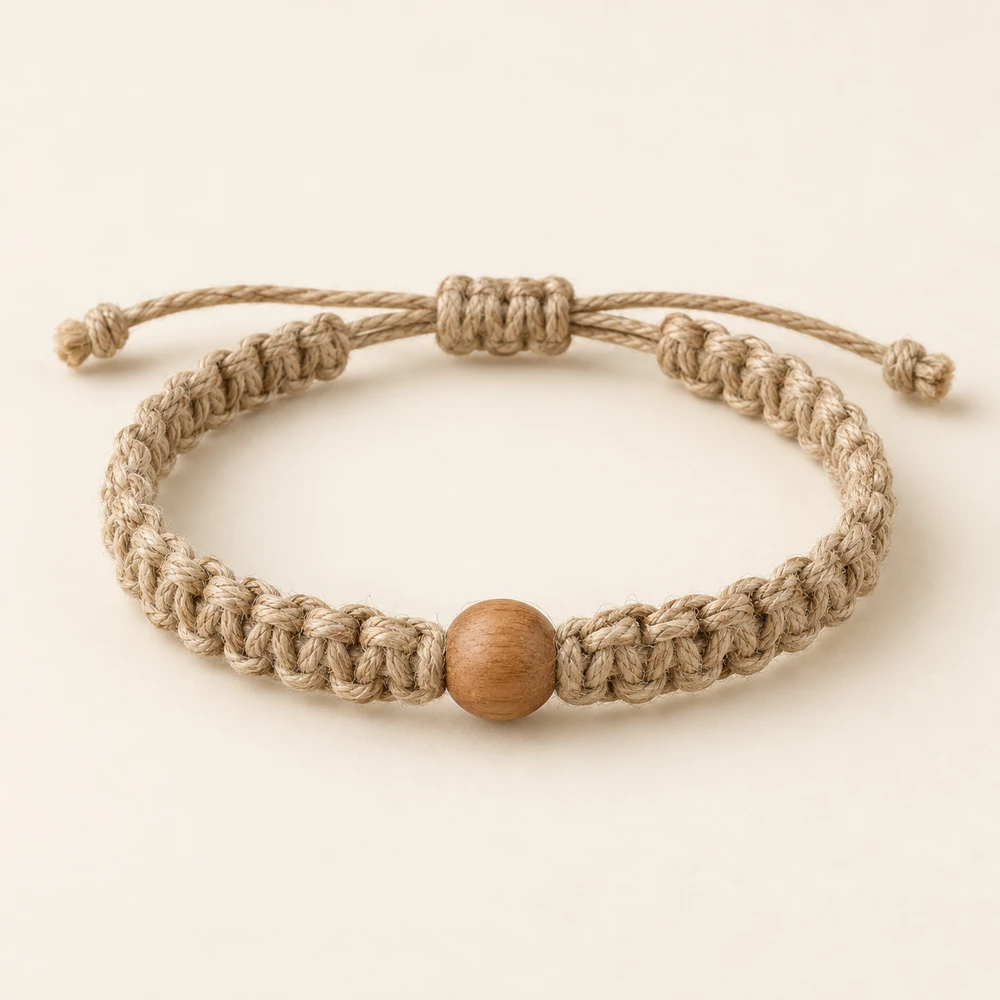 Natural Acacia Accent Bracelet